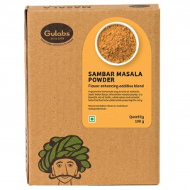 Gulabs Sambar Masala Powder   Box  100 grams